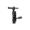 The 6MIL CB-01 Chain Breaker is a durable, reliable black metal tool with a T-shaped handle, designed for BMX chains and shown isolated on a white background.