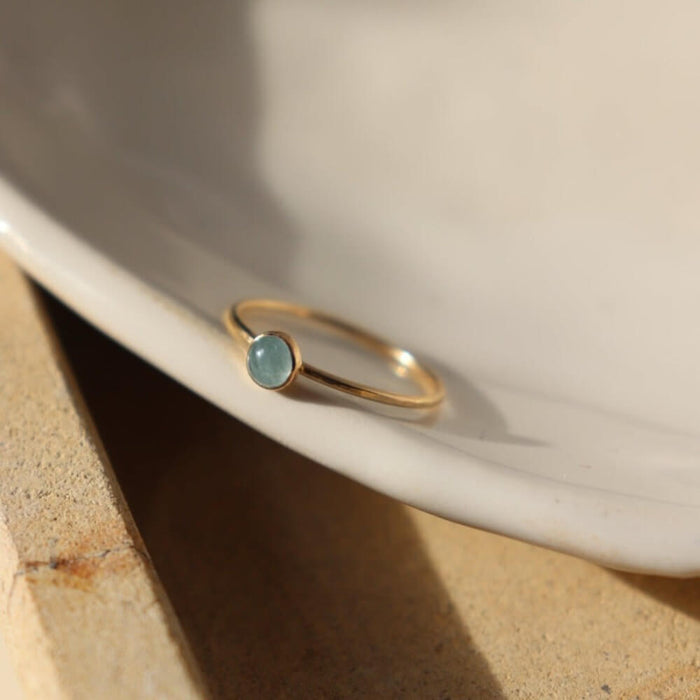 Aquamarine Ring