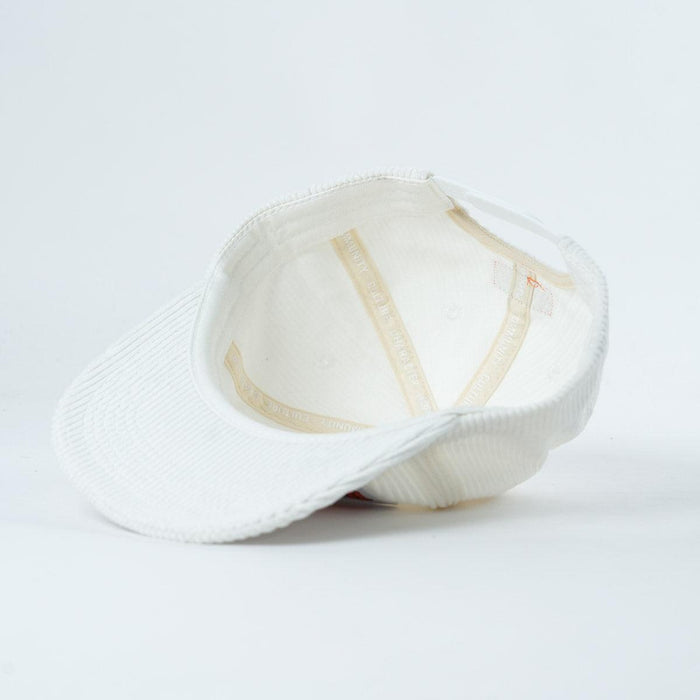 A Backbone 5 Star Snapback Hat is shown inside out on a plain white background, revealing its inner lining and seams.