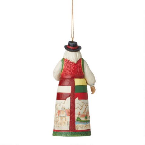 Baltic Santa Ornament - Jim Shore Back