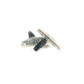 Two Bicycle Union Brake Pads—one black and one translucent—are placed on a white background.