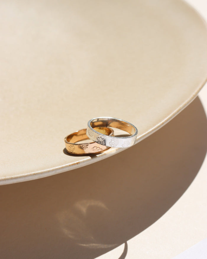 Birth Flower Cigar Band