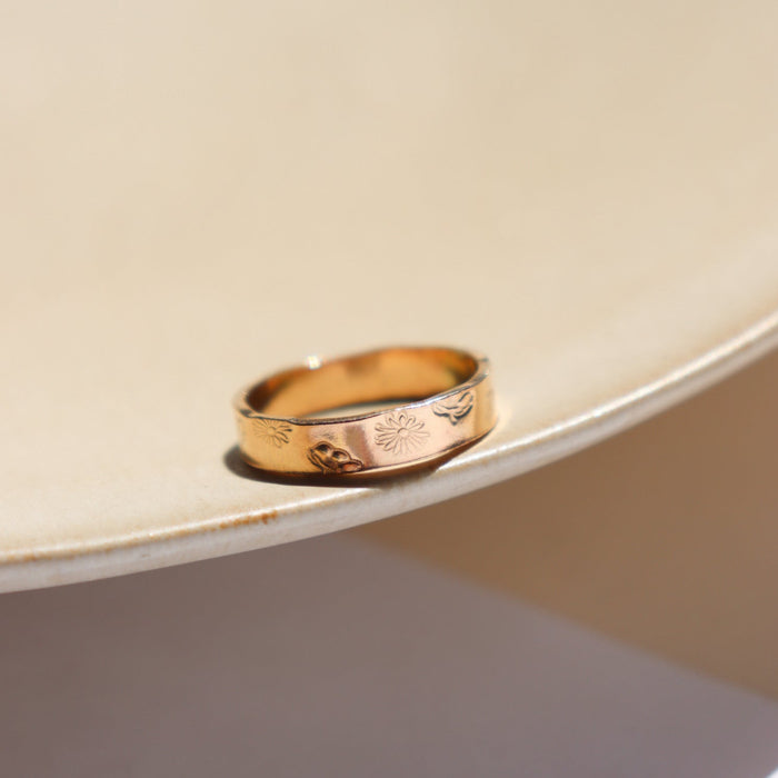 Birth Flower Cigar Band
