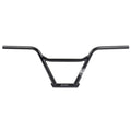 Bone Deth Bastard Bars (22.2mm Clamp) in black, featuring a crossbar and welded joints, are photographed on a white background. These sturdy handlebars are engineered for durability and high performance.