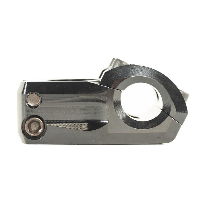 Colony Variant 35mm Stem (22.2mm Clamp) BMX stem with a hollow circular clamp for handlebars, featuring a 35mm reach and two bolt fasteners, shown against a plain white background.