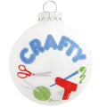 Crafty Glass Ornament