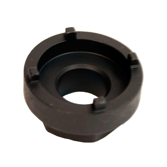 The DICTA Freewheel Removal Tool is a black cylindrical metal tool with four square inner prongs, designed for 14T or 15T 4-prong Dicta freewheel components.