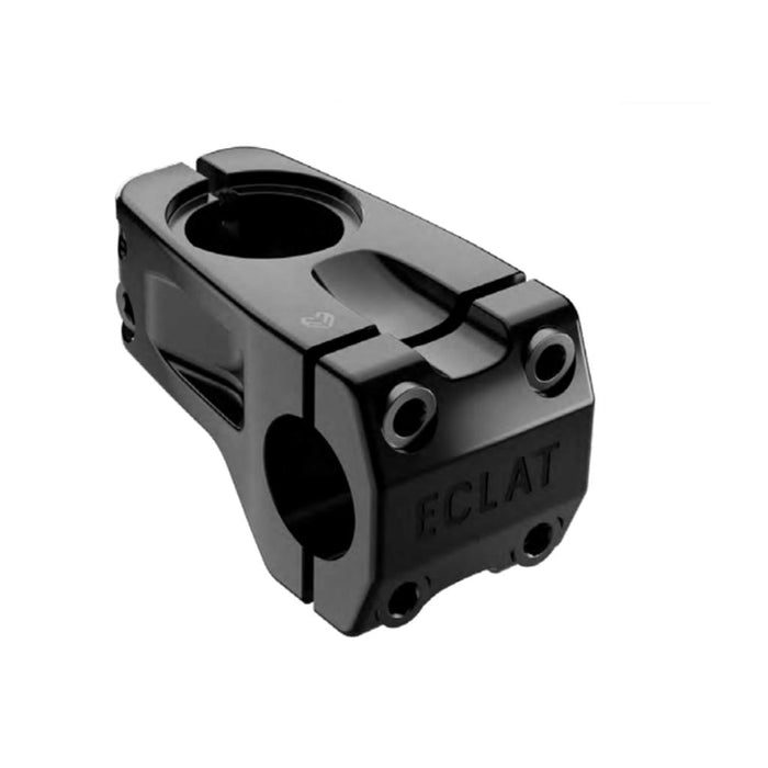 The Eclat Impera Front Load Stem features a four-bolt faceplate and is made from durable 6061-T6 alloy, providing a secure connection between your handlebars and bicycle fork.