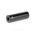 The Eclat Sparrow Alloy Peg (Each) is a black cylindrical BMX peg marked "SPARROW" and "ECLAT - AL 7050-T6 35.5," with a small logo near the opening, designed for BMX park riding.