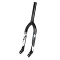 Black and white Elevn 7.0 Pro Light 20 Inch 10mm Fork featuring a straight steer tube, dual dropouts, and leg logo markings, constructed from durable 4130 Chromoly and shown on a plain white background.