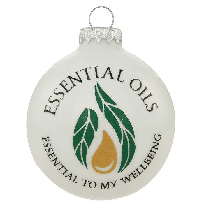 Essential Oil Glass Bulb Christmas Ornament