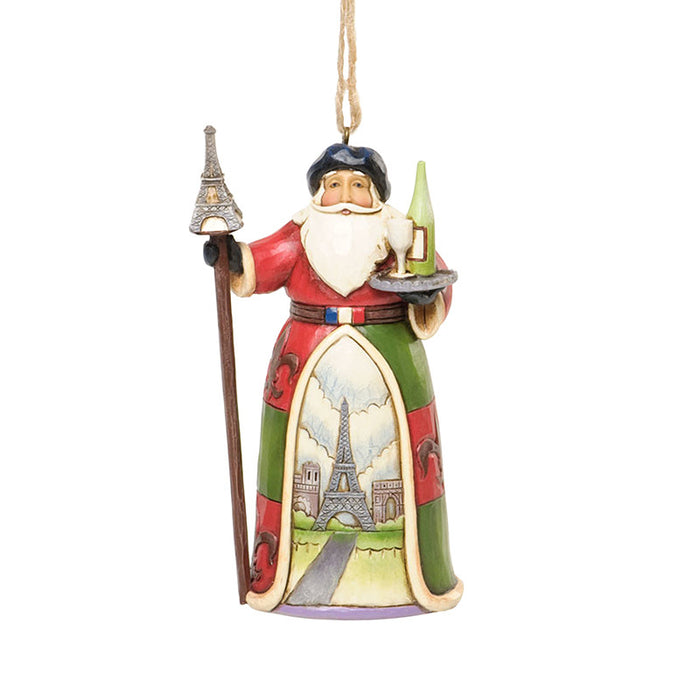 French Santa Ornament for Christmas Tree