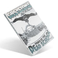 Grey Stoke BMX Magazine V4 features a rider executing an aerial trick above a ramp, with the headline "Dawn of the Dead School," highlighting new milestones in BMX history.