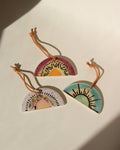 Happiness Ornament by Curious Clay