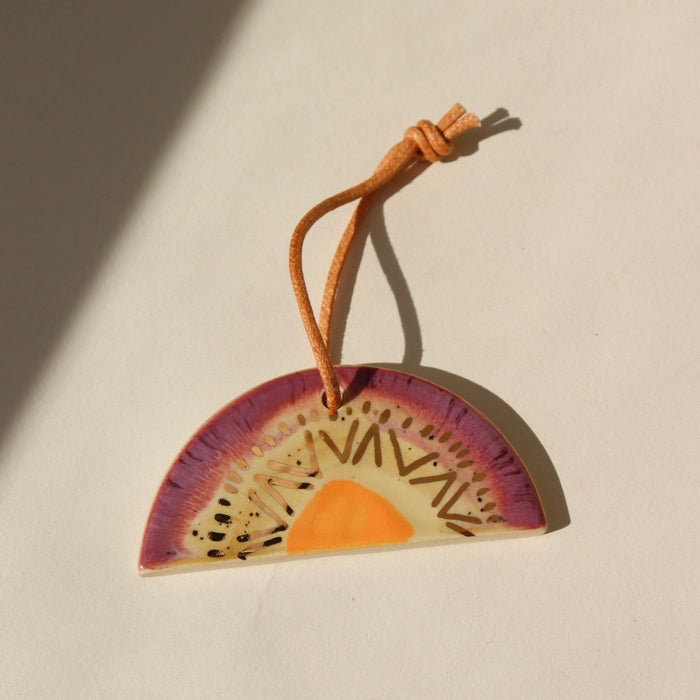 Happiness Ornament by Curious Clay