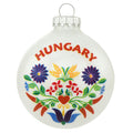Hungary Glass Ornament
