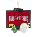 Binge-Watching TV Ornament