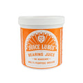 A white tub with an orange label for Juice Lubes Bearing Juice (Lithium Waterproof Grease), a UK-made bicycle grease that protects against corrosion and keeps your bike running smoothly.