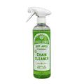 Juice Lubes Dirt Juice Chain Cleaner Spray / 500ml is a biodegradable bike chain cleaner with green liquid, ideal for removing oil, gunk, and grime from your chain. Comes in a clear spray bottle for easy application.