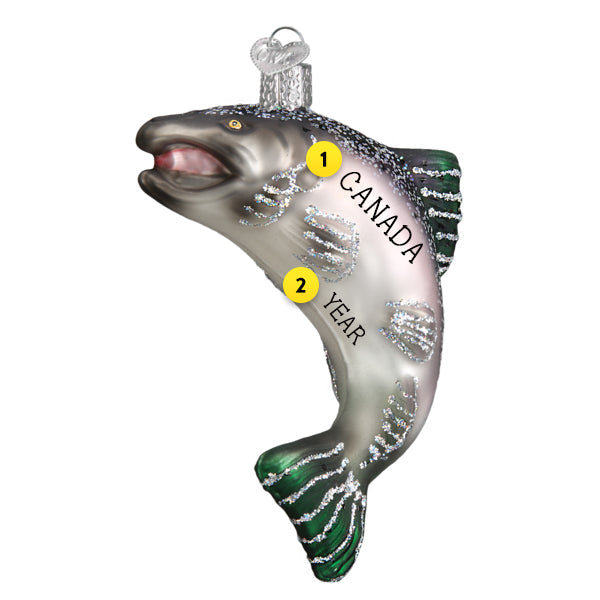 King Salmon Ornament - Old World Christmas