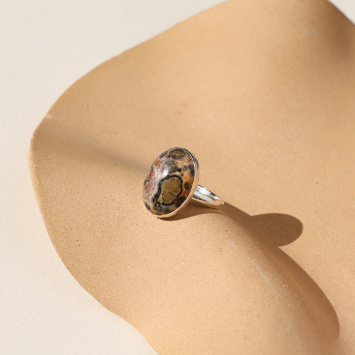 Leopard Jasper Ring