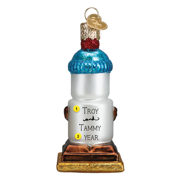 Love You S'more Snowman Ornament - Old World Christmas
