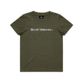 The LUXBMX Bicycle Motocross Youth Tee Army features an olive green color with "Bicycle Motocross" printed in bold white text across the chest, making it a stylish and comfortable choice for young BMX riders.