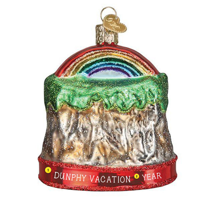 Niagara Falls Glass Old World Christmas Ornament