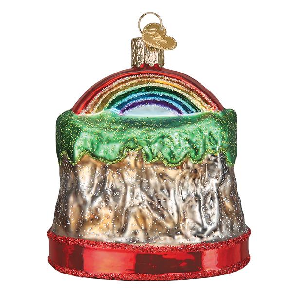 Niagara Falls Glass Old World Christmas Ornament