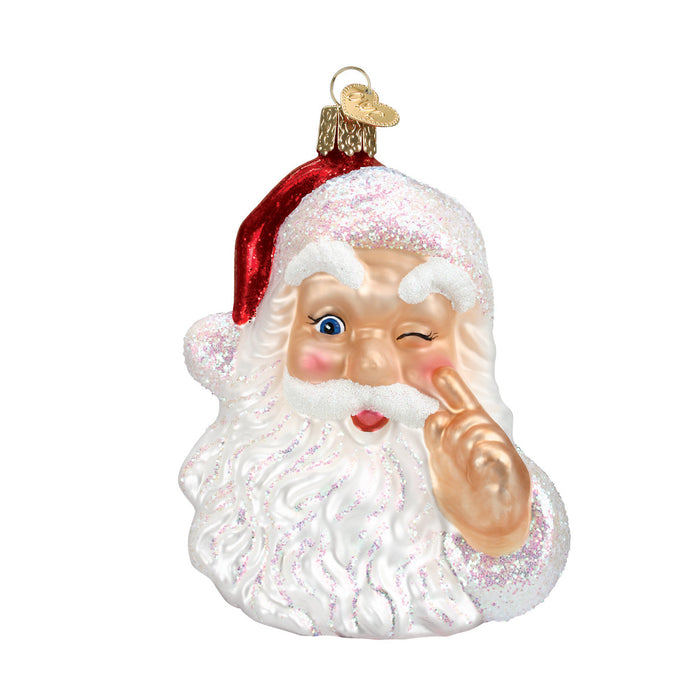 Night Before Christmas Santa Ornament for Christmas Tree