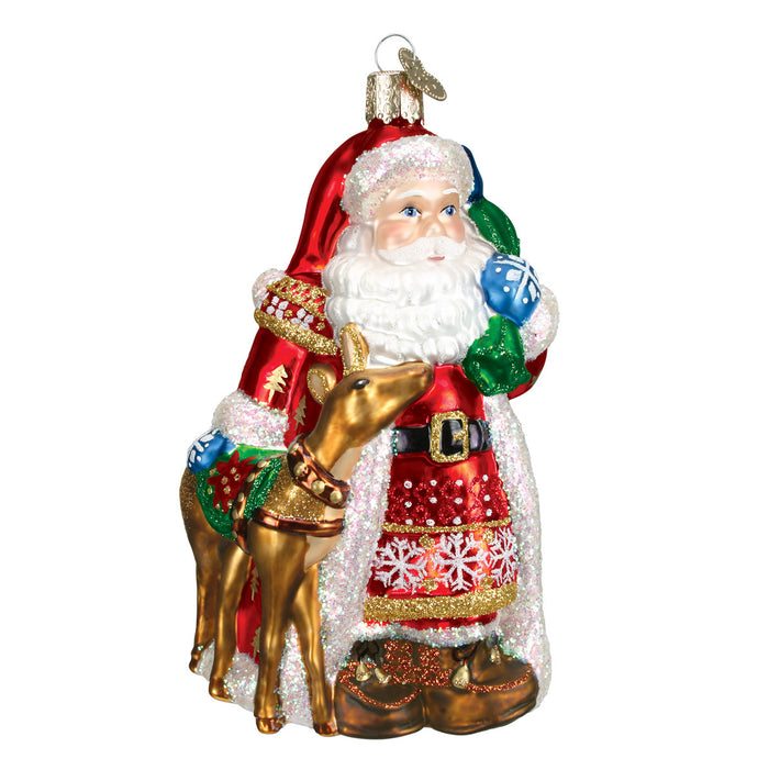 Nordic Santa Ornament for Christmas Tree