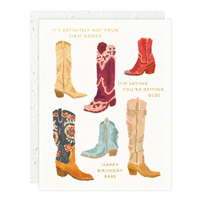 Not Your 1st Rodeo - Birthday Card