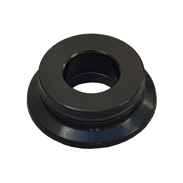 The Odyssey C5 Collar (Front) is a black metal washer with a central hole and raised outer rim, designed as a hub accessory, shown on a plain white background.