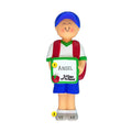1st Day of School Boy Christmas Ornament Personalized