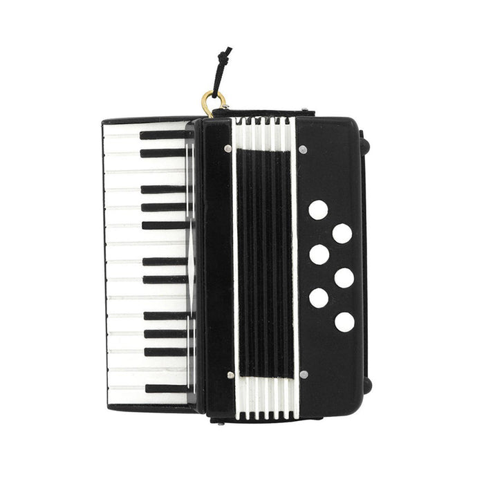 Accordion Ornament - Black