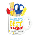 Best Teacher Mug Ornament for Christmas Tree