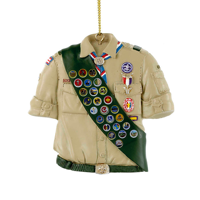Personalized Boy Scouts of America Eagle Scout Shirt Ornament