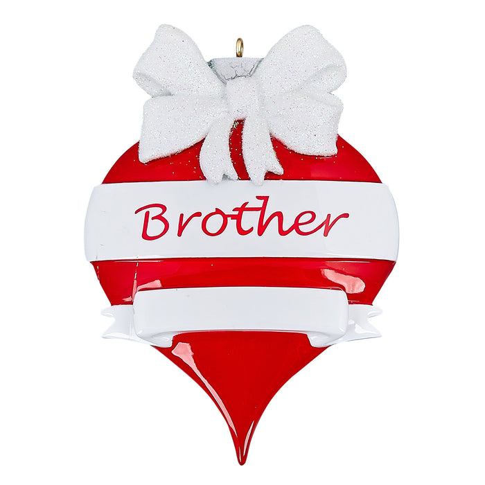 Brother Christmas Tree Ornament