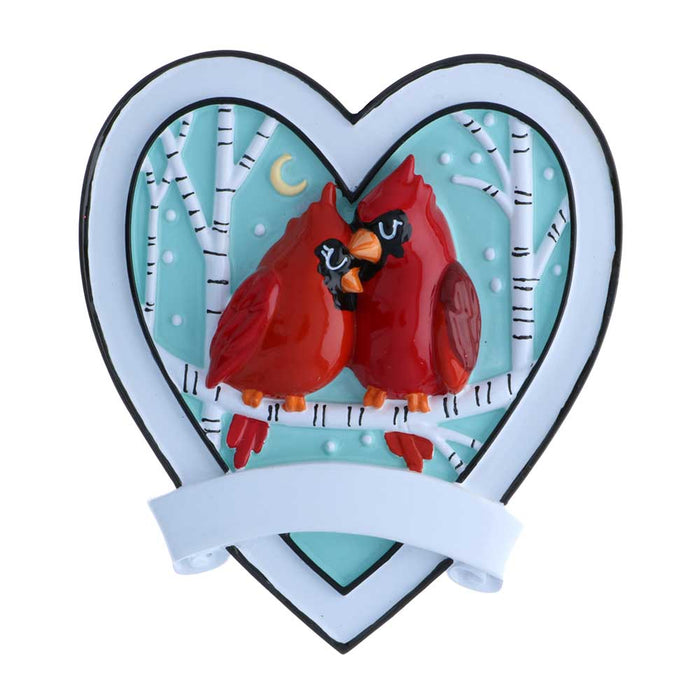 Cardinal Couple Ornament