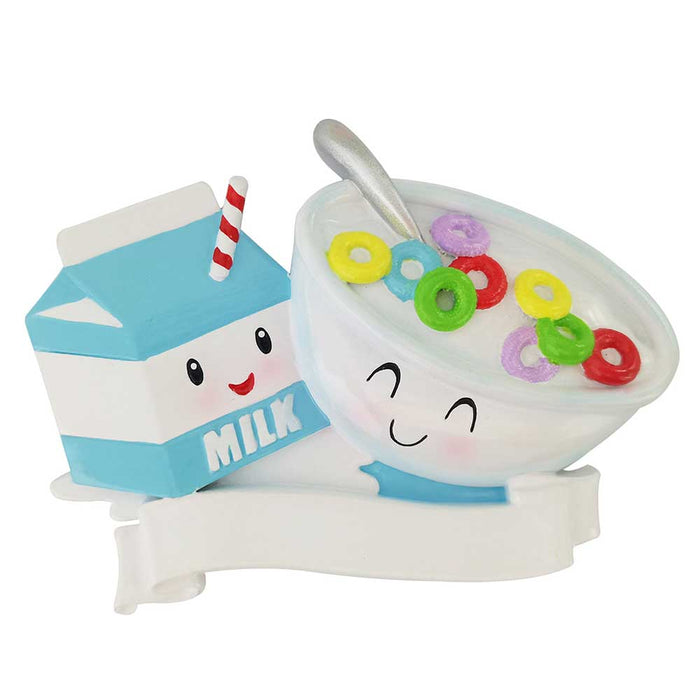 Milk and Cereal Christmas Ornament