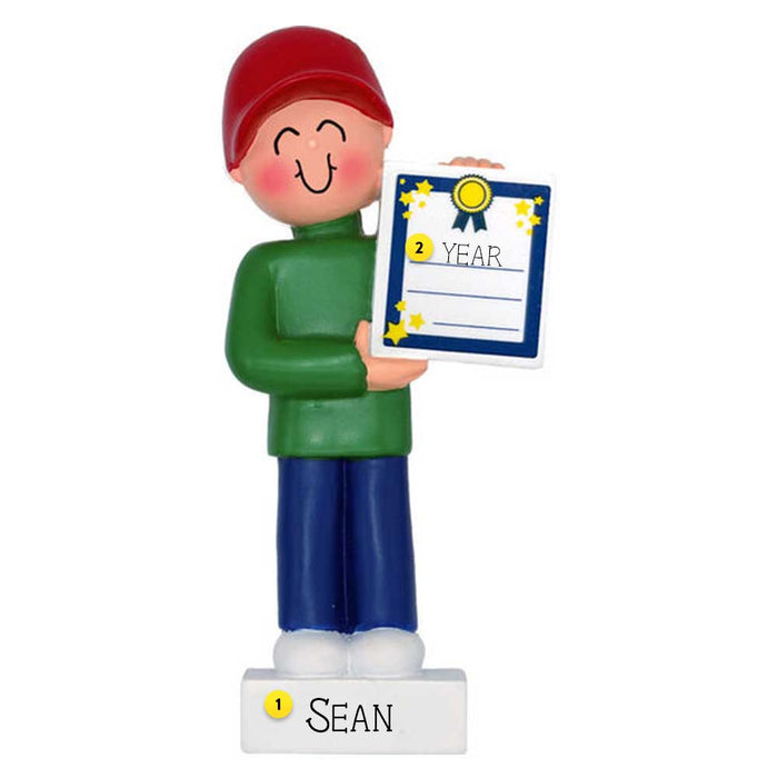Child with Award - Male