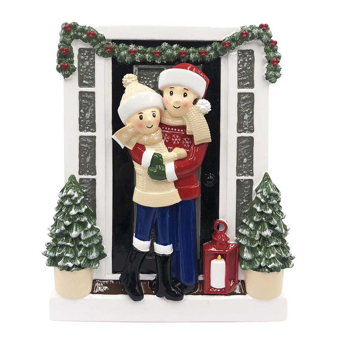 Farmhouse Couple Christmas Ornament