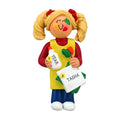 Craft Project Ornament - Blond Female for Christmas Tree