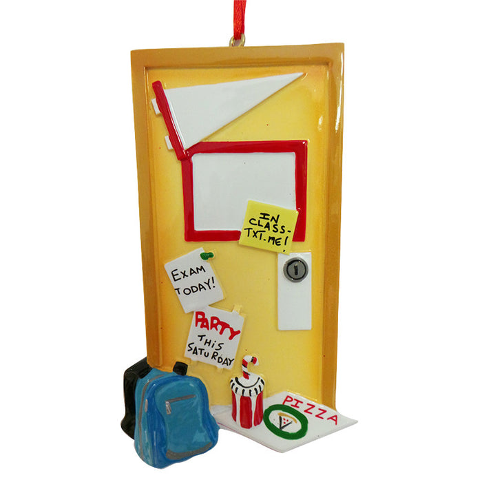 Dorm Door Ornament for Christmas Tree