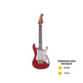 Red Electric Guitar For Christmas Tree