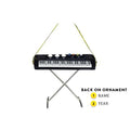 Personalized Electric Keyboard Ornament