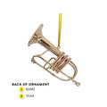 Personalized Flugelhorn Ornament