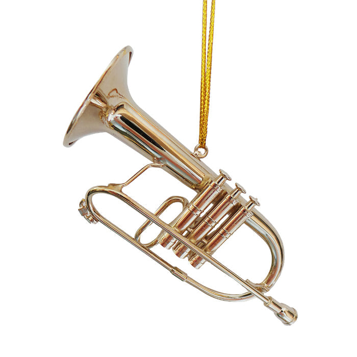 Personalized Flugelhorn Ornament
