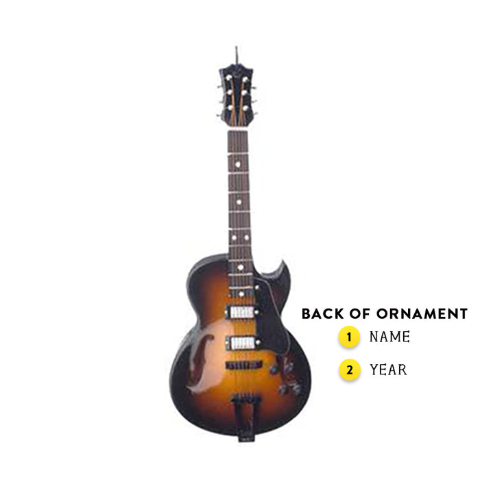 Personalized Gibson Electric Guitar Ornament