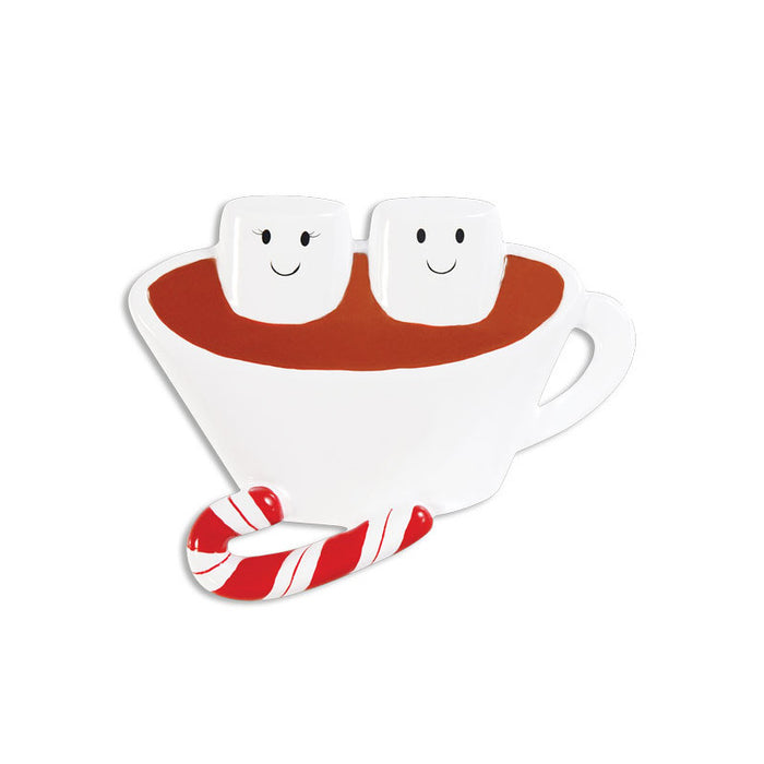 Hot Chocolate Couple Ornament for Christmas Tree